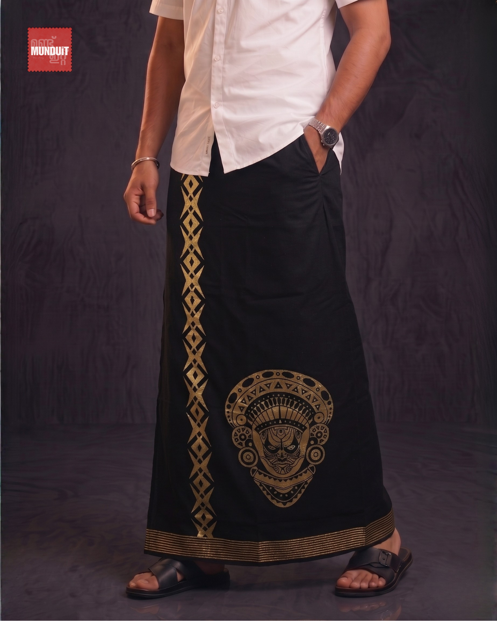 Black and Gold Theyyam Edition