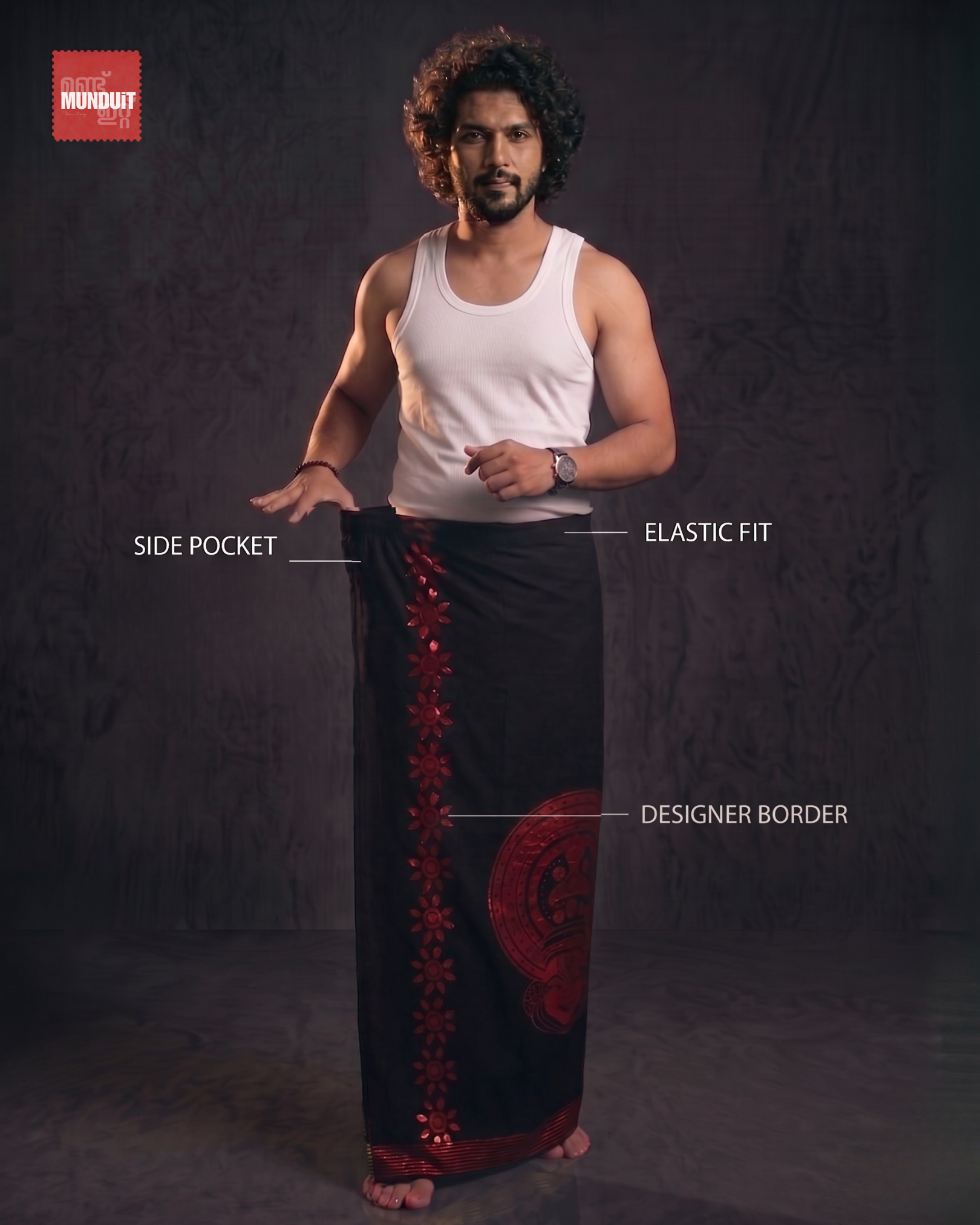 Black and Red Khathakali Edition
